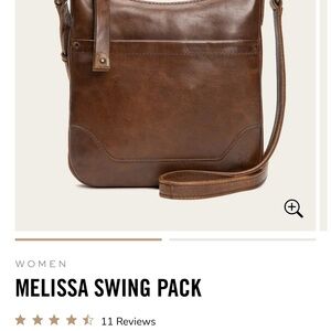 Frye Leather Brown Crossbody Bag